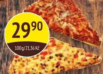Coop hb PIZZA 140 g se šunkou a kukuřicí, se slaninou, Margherita nabídka