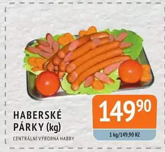 Coop hb HABERSKÉ PÁRKY (kg) nabídka