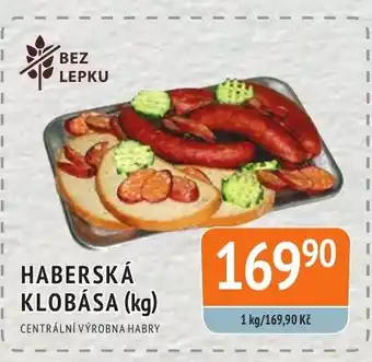 Coop hb HABERSKÁ KLOBÁSA (kg) nabídka