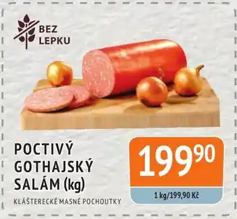 Coop hb POCTIVÝ GOTHAJSKÝ SALAM (kg) nabídka