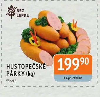 Coop hb HUSTOPEČSKÉ PÁRKY (kg) nabídka