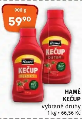 Coop hb HAMÉ KEČUP nabídka