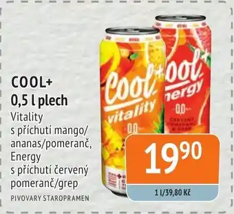 COOL+ 0,5 l plech
