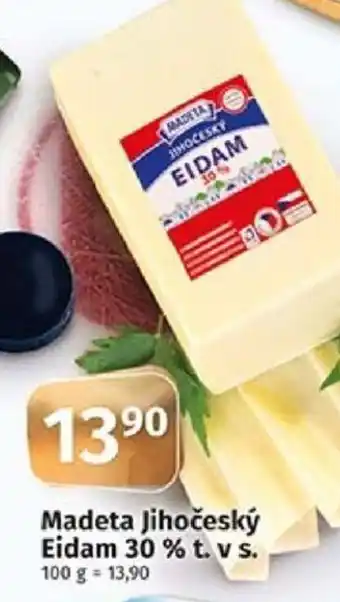 COOP TIP Madeta Jihočeský Eidam 30% t. vs. nabídka
