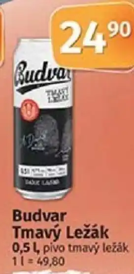COOP TIP Budvar Tmavý ležák 0,5 L nabídka