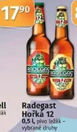 COOP TIP Radegast Hořká 12 0.5L nabídka