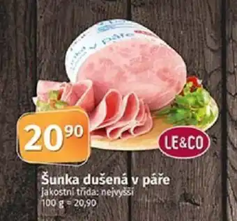 COOP TIP Šunka dušená v páře nabídka