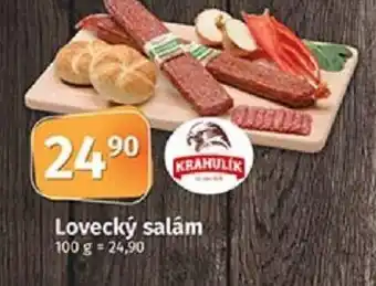 COOP TIP Lovecký salám nabídka