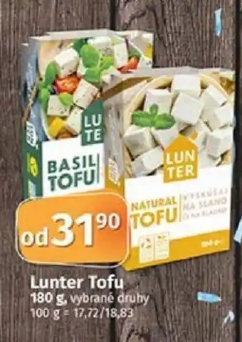 COOP TIP Lunter Tofu 180 g nabídka