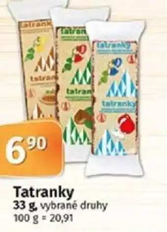 COOP TIP Tatranky 33 g nabídka