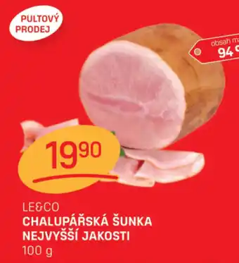 Flop LE&CO CHALUPÁŘSKÁ ŠUNKA NEJVYŠŠÍ JAKOSTI nabídka