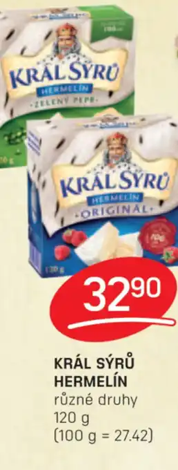 Flop KRÁL SÝRŮ HERMELÍN nabídka