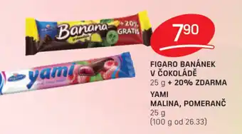 Flop FIGARO BANÁNEK V ČOKOLÁDĚ nabídka