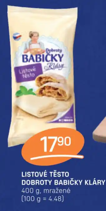 Flop LISTOVÉ TĚSTO DOBROTY BABIČKY KLÁRY nabídka