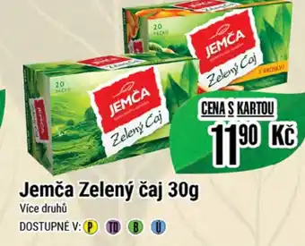 Jemča Zelený čaj 30g