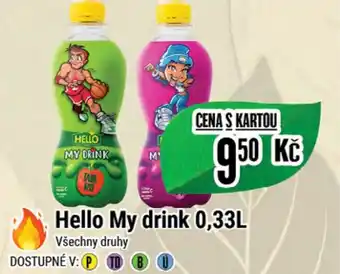 Tamda Foods Hello My drink 0,33L nabídka