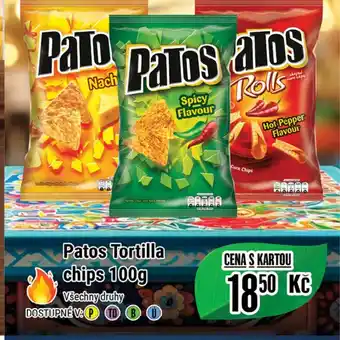 Tamda Foods Patos Tortilla chips 100g nabídka