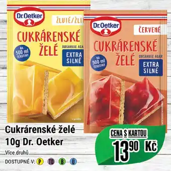 Tamda Foods Cukrárenské želé 10g Dr. Oetker nabídka