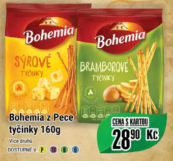 Tamda Foods Bohemia z Pece tyčinky 160g nabídka