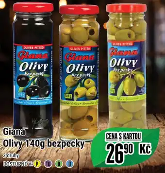 Tamda Foods Giana Olivy 140g bezpecky nabídka