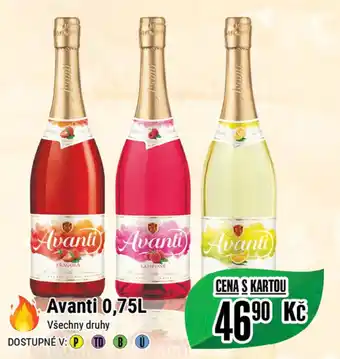 Tamda Foods Avanti 0,75L nabídka