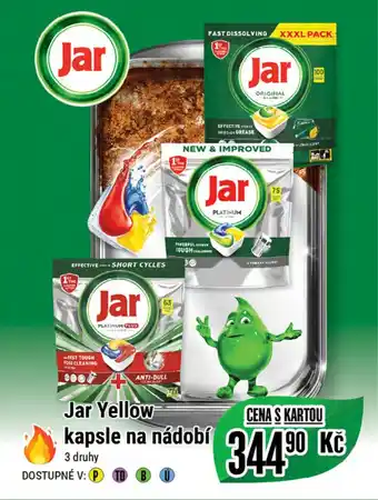 Tamda Foods Jar Yellow kapsle na nádobí nabídka