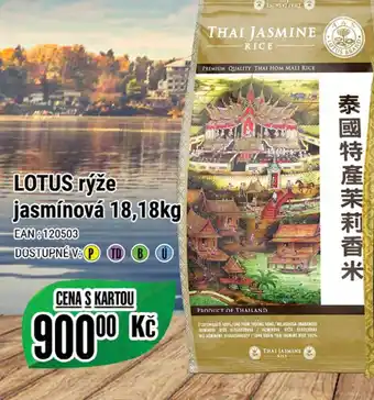 Tamda Foods LOTUS rýže jasmínová 18,18kg nabídka