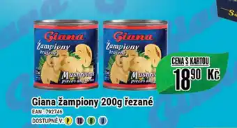 Tamda Foods Giana žampiony 200g řezané nabídka