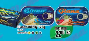 Tamda Foods Giana sardinky 125g nabídka
