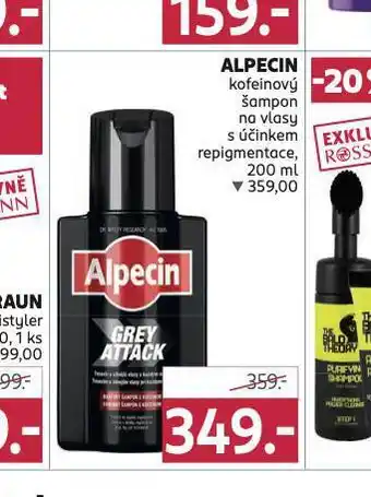 Rossmann Alpecin kofeinový šampon nabídka