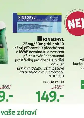 Rossmann Kinedryl nabídka