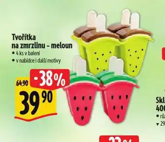 Albert Tvořítka na zmrzlinu - meloun nabídka