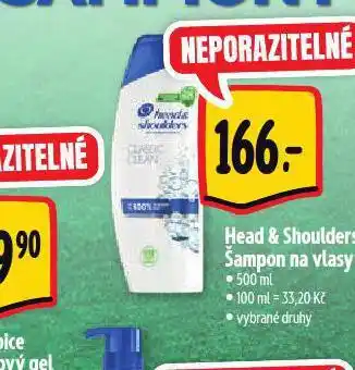 Albert Head&shoulders šampon nabídka