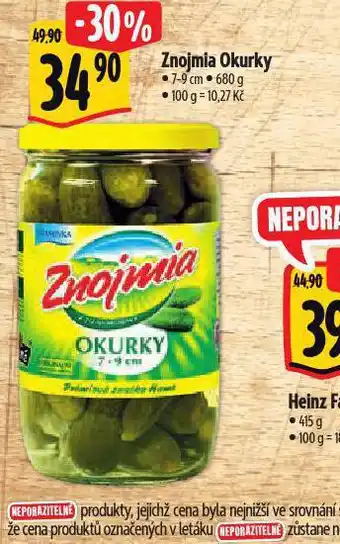 Albert Znojmia okurky 7-9 cm nabídka