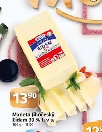 Coop Madeta jihočeský eidam 30% nabídka