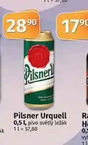 Coop Pivo pilsner urquell nabídka