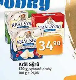 Coop Král sýrů nabídka