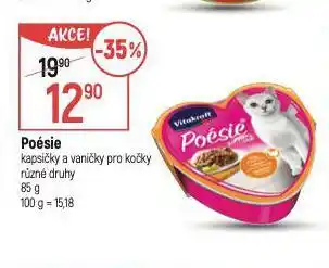 Globus Poésie kapsičky a vaničky pro kočky nabídka