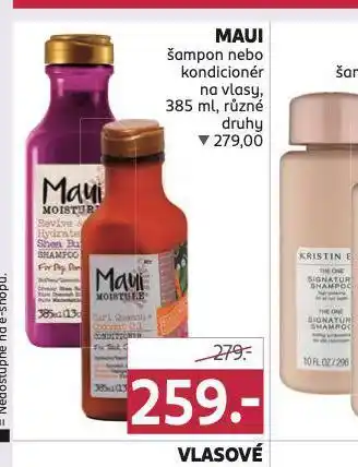 Rossmann Maui šampon, kondicioner nabídka