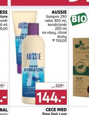 Rossmann Aussie šampon, kondicioner nabídka