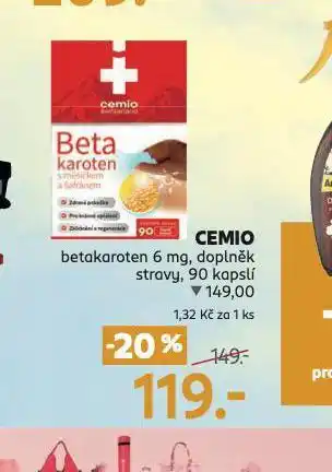 Rossmann Cemio betakaroten nabídka