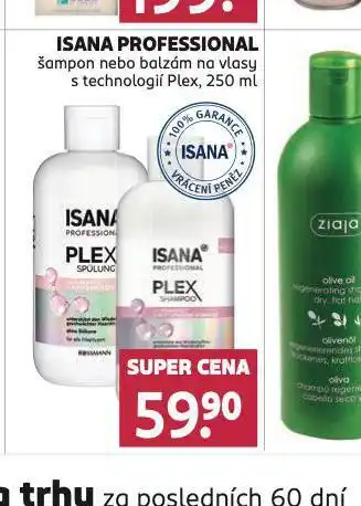 Rossmann Isana professional šampon, balzám nabídka