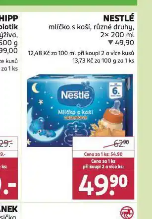 Rossmann Nestlé mlíčko s kaší nabídka