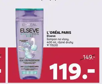 Rossmann Loreal elseve šampon nabídka