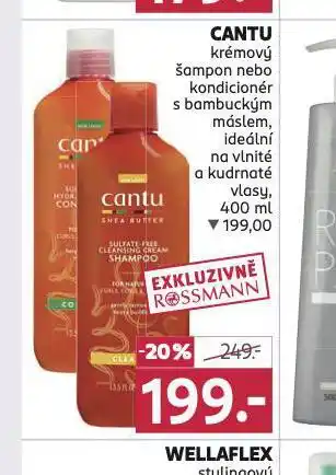 Rossmann Cantu krémový šampon, kondicioner nabídka