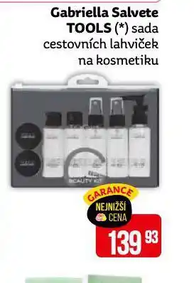 Gabriella salvete tools sada cestovních lahviček na kosmetiku