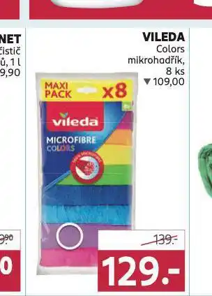 Rossmann Vileda colors mikrohadřík nabídka