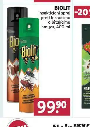 Rossmann Biolit insekticidní sprej nabídka