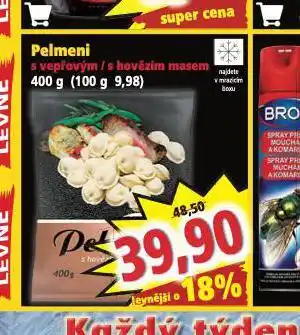 Norma Pelmeni nabídka