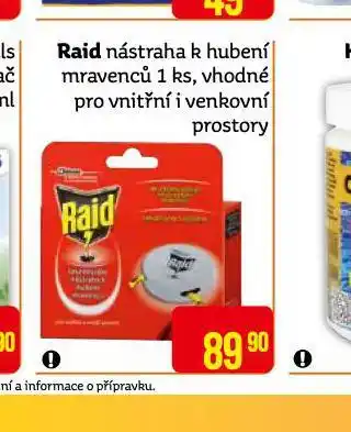 Teta Raid nástraha k hubení mravenců nabídka